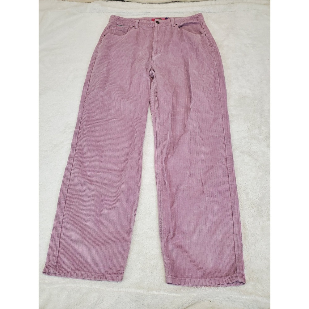 Empyre Tori Sk8 Purple Corduroy Straight Leg Pants 13 Academia Cute Preppy Retro